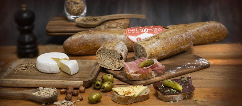 ProSeed, start-up valaisanne, lance une baguette protéinée aux noisettes, en étroite collaboration avec la boulangerie Zenhäusern Frères.