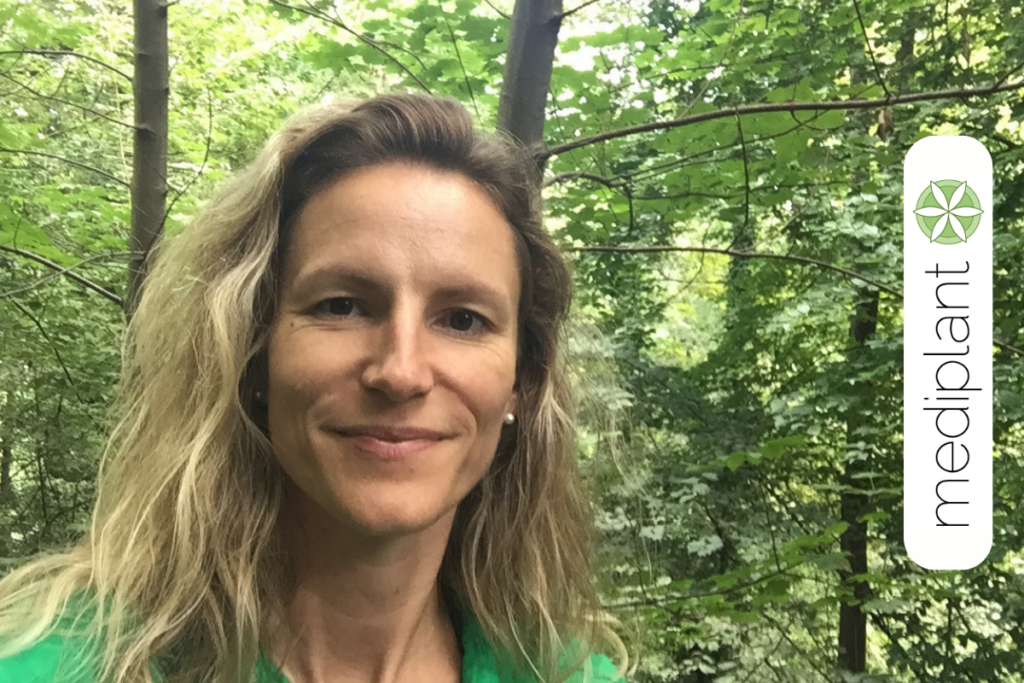 Portrait d'Audrey Kuhn business developper chez Mediplant