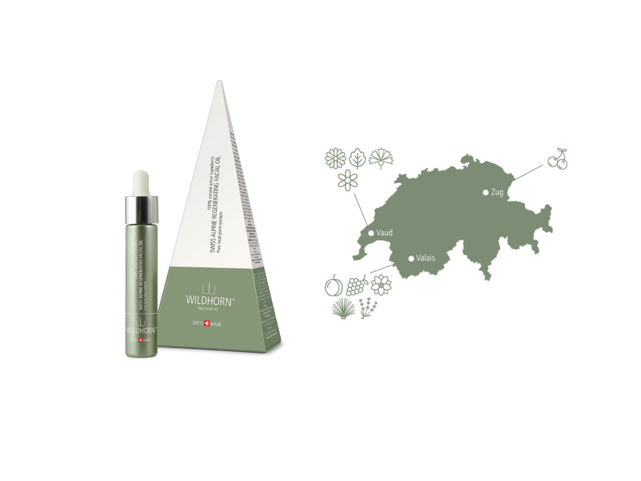 Le produit phare de Wildhorn est un cosmétique de soin de la peau formulé à partir d'extraits végétaux naturels