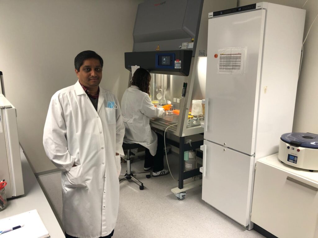 Chennakesava Cuddapah, fondateur de la jeune entreprise Curio Biotech